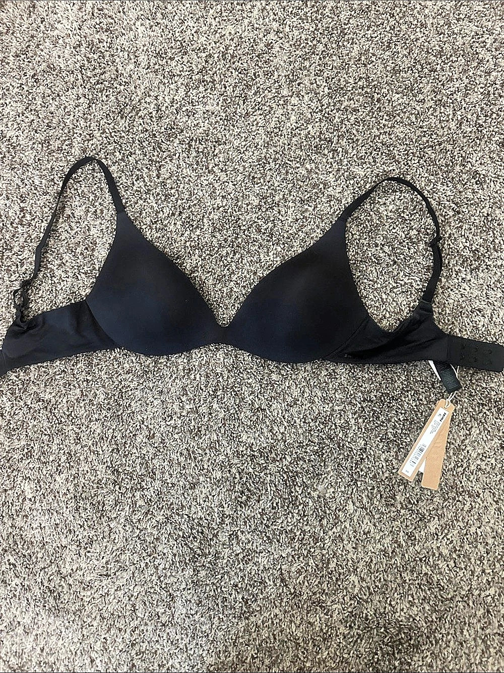 SKIMS Wireless Form Super Push-Up Bra Black 32C